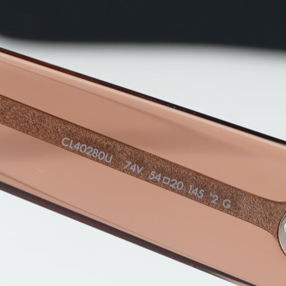 Celine CL40280U 74V Rectangle Sunglasses - Rose/Blue - Picture 5 of 10